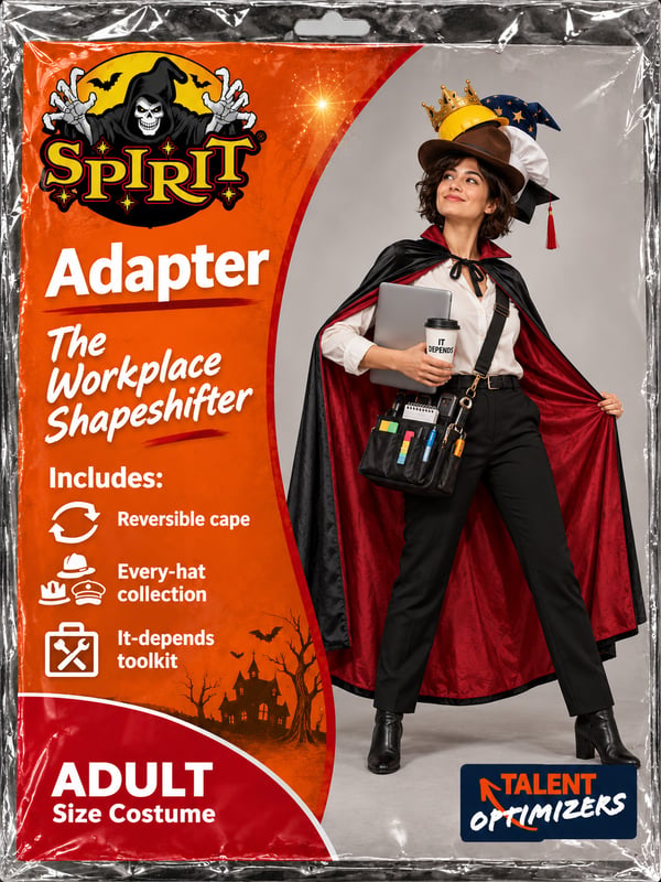Halloween costume for the PI Adapter Reference Profile: The Workplace Shapeshifter