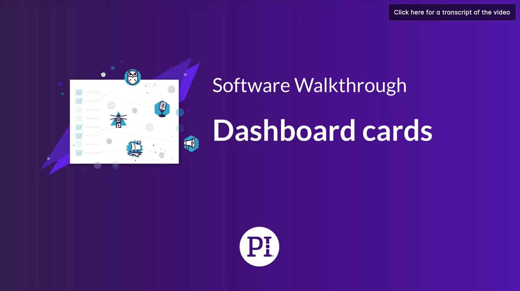 PI Dashboard Cards