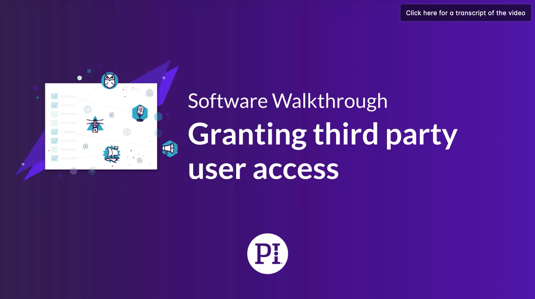 Granting Third Party External User Access