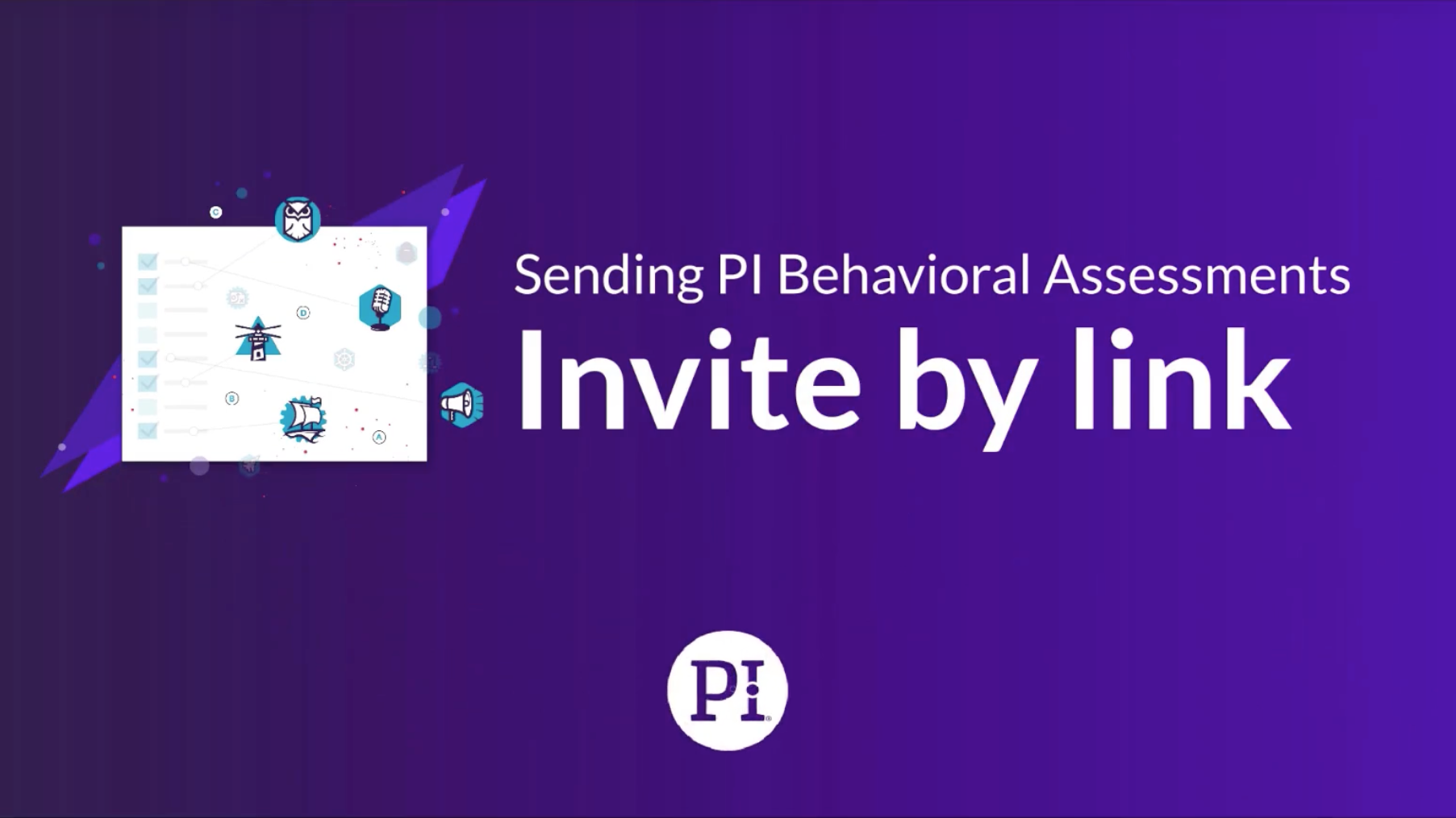 How to Send PI Assessments via Link