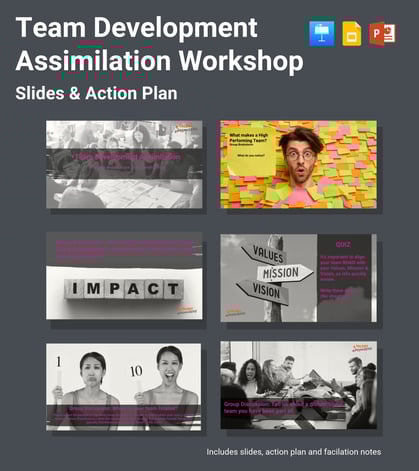 team development landing page cover